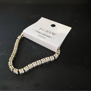 J.Crew crystal tennis bracelet